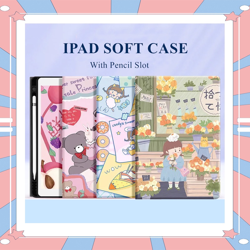 Ốp lưng da PU cho máy tính bảng iPad Mini4/5 Air1/2 2017/2018 9.7 2019/20 10.2 Gen7/8 Air3 Air4 Pro11 2020 | BigBuy360 - bigbuy360.vn