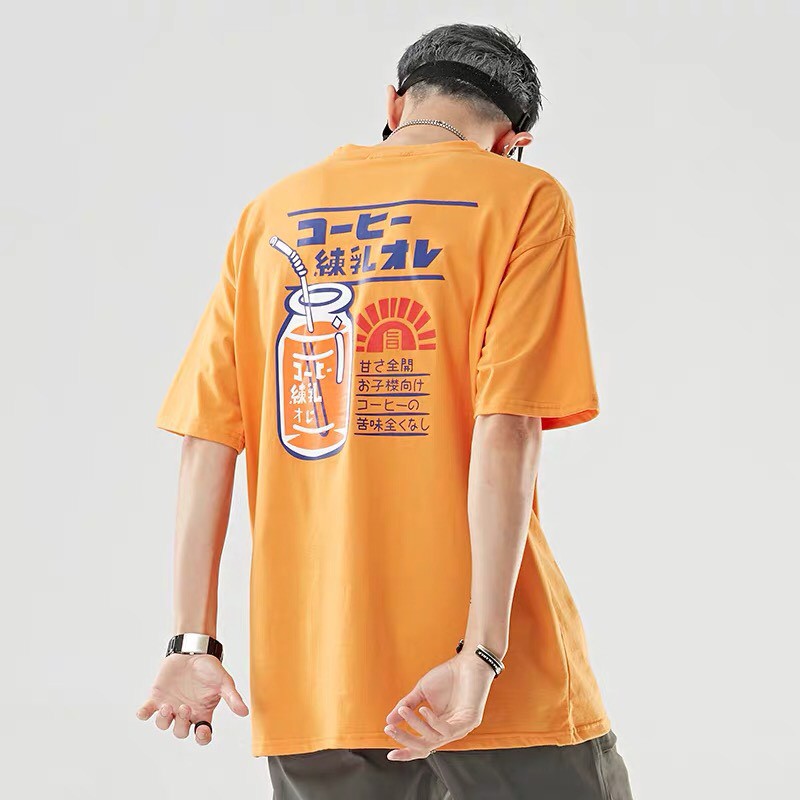 Áo thun tay lỡ WIND phông unisex form rộng Vitamin C thời trang nam nữ oversize | BigBuy360 - bigbuy360.vn