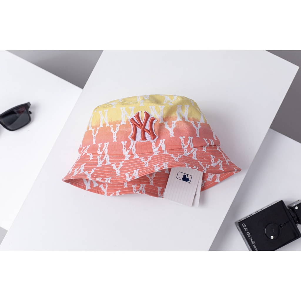 Mũ tai bèo, mũ Bucket N.Y Phối 2 Màu - Logo Thêu - Form chuẩn,Phù hợp cho Nam/Nữ (Hàng xuất dư)