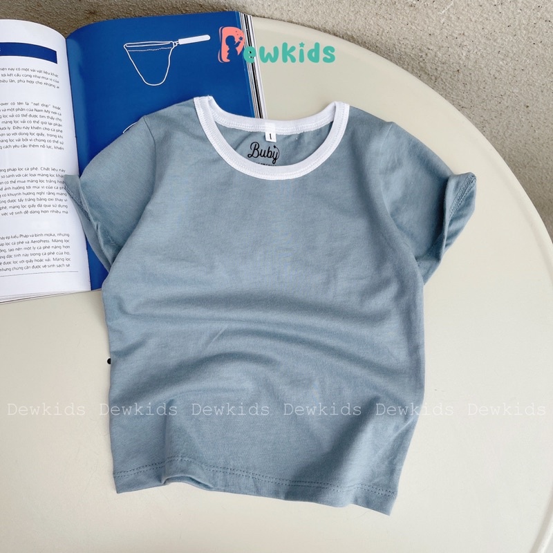 [Quà tặng kẹo] Áo thun cho bé Dewkids, Áo thun unisex cotton cao cấp cho bé