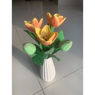 bình hoa tulip size trung