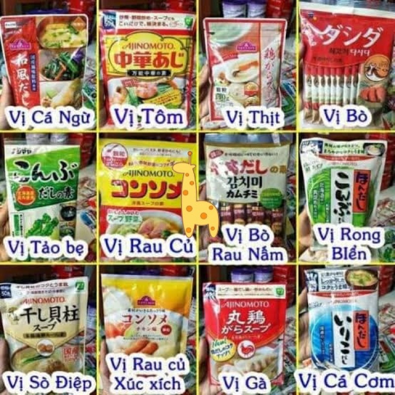 Hạt nêm ăn dặm cho bé 7m+