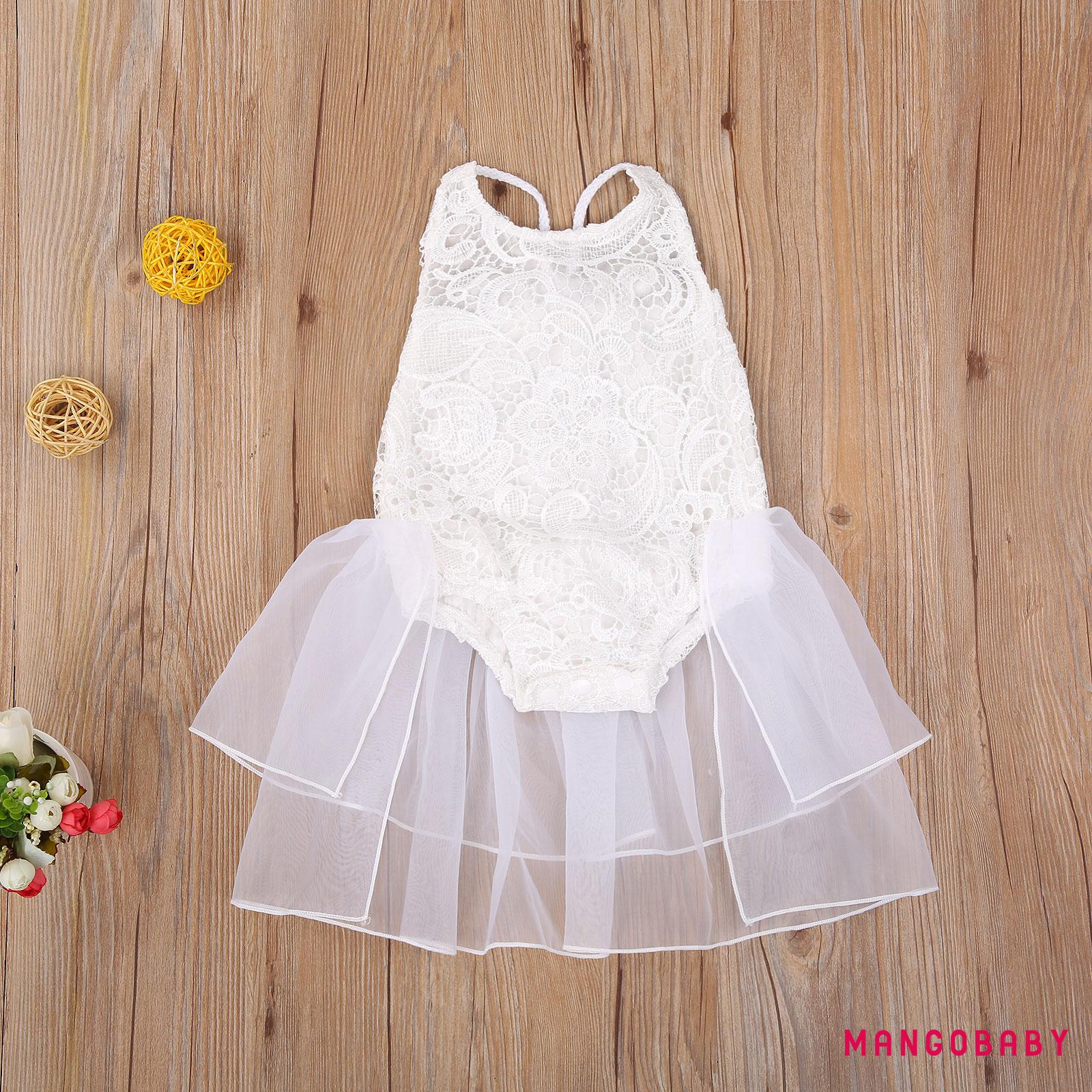 Jumpsuit Cotton Xinh Xắn Cho Bé Gái Từ 0-24 Tháng Tuổi