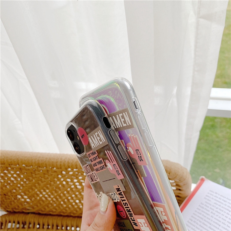 Ốp Điện Thoại Điện Thoại Điện Thoại In Chữ Xinh Xắn Cho Iphone 11 11pro 11pro Max Xr Xs Xsmax 6 6s 7 8 6plus 7plus 8plus | BigBuy360 - bigbuy360.vn