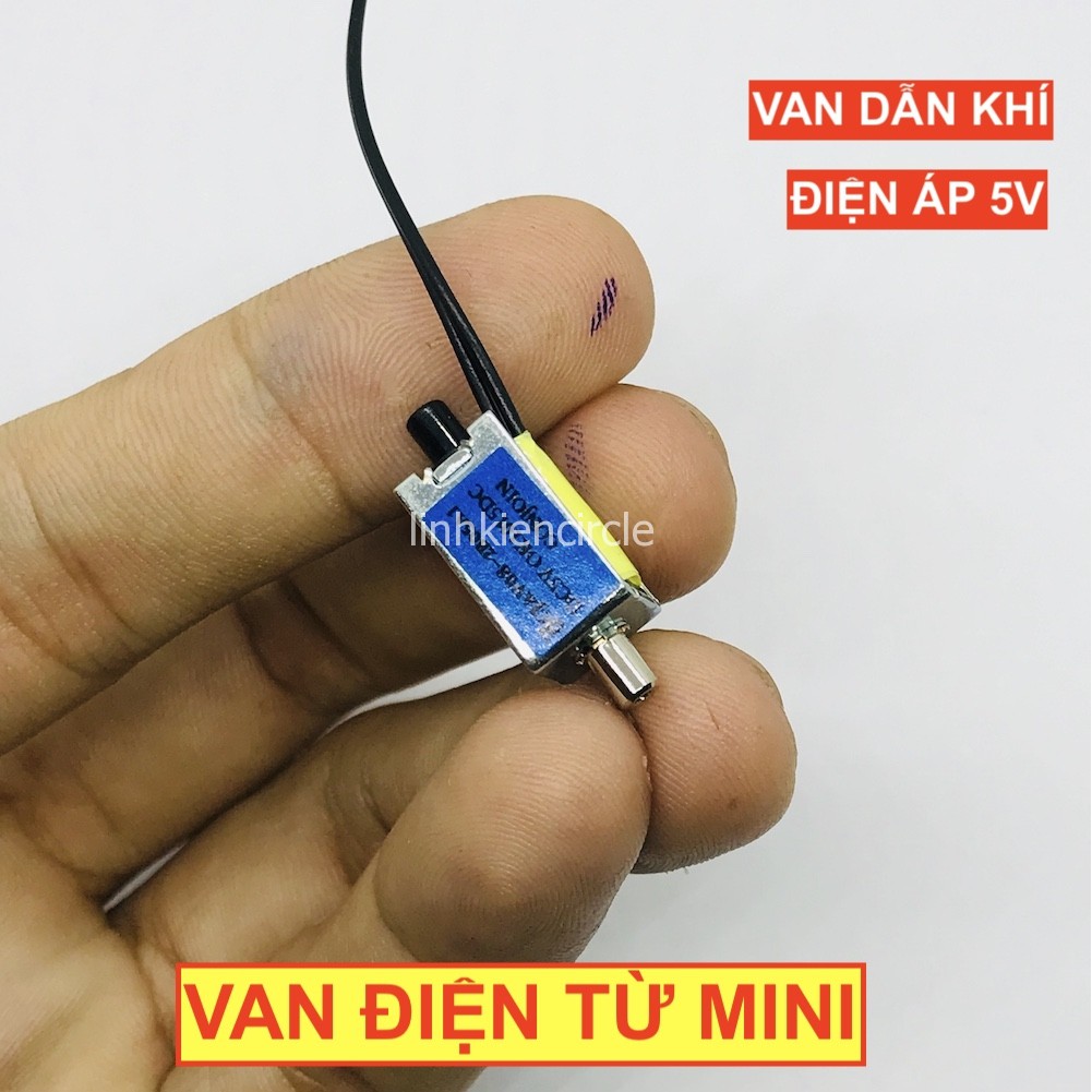Van điện từ mini 5V dẫn khí mã CJAV08-2B05A1 mới van thường đóng chất lượng cao - LK0281