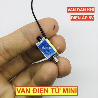 Van điện từ mini 5V dẫn khí mã CJAV08-2B05A1 mới van thường đóng chất lượng cao - LK0281