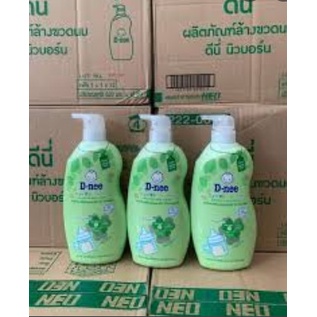 Chai nước cọ rửa bình sữa và rau củ quả Organic Dnee Thái Lan 620ml