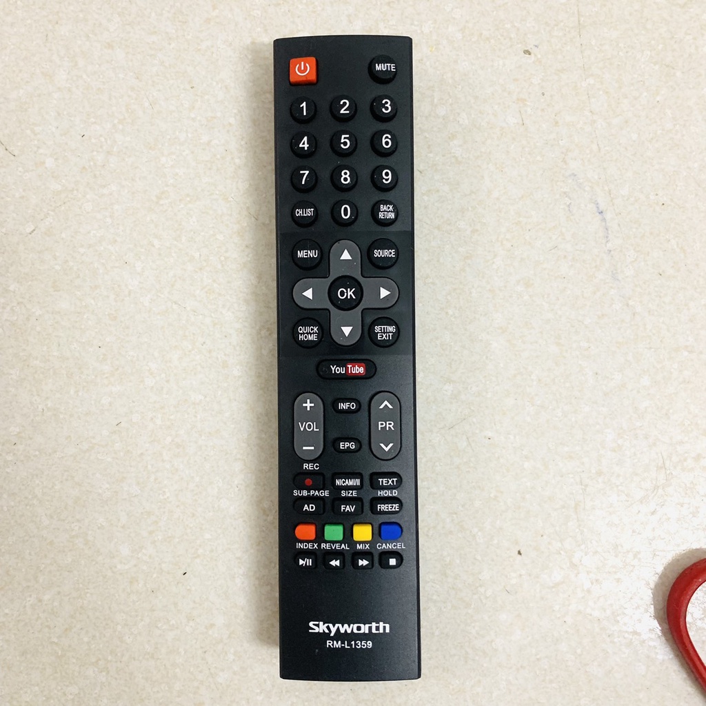 Điều khiển tivi skyworth - remote tivi skyworth loại đẹp L1359