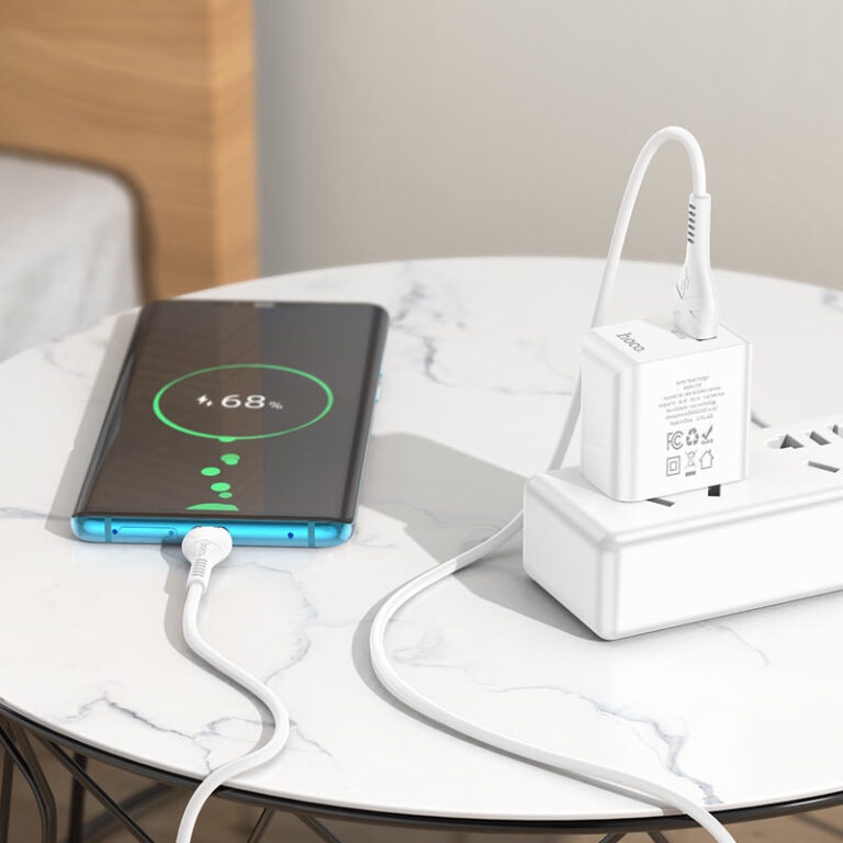 Bộ sạc nhanh 18W Hoco C98 QC3.0 cho điện thoại Android