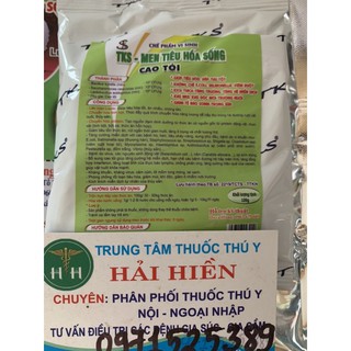 100g Men Tiêu hoá  Sống Cao Tỏi - dùng tốt cho gà tre, gà chọi, gà kiểng, chim cút, vịt, ngan, ngỗng