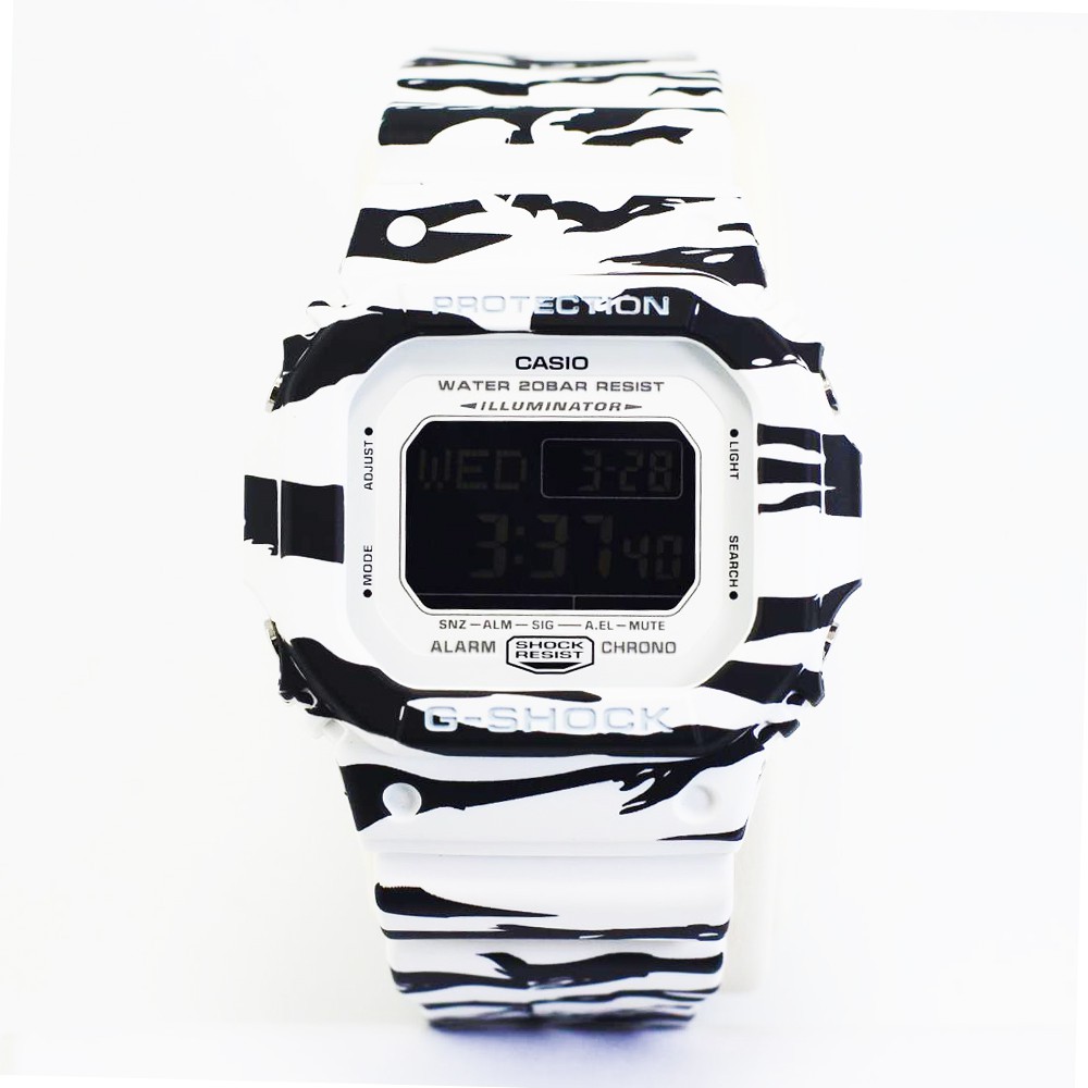 Đồng Hồ Nam G-Shock DW-D5600BW-7CR - Hàng Nhập Khẩu