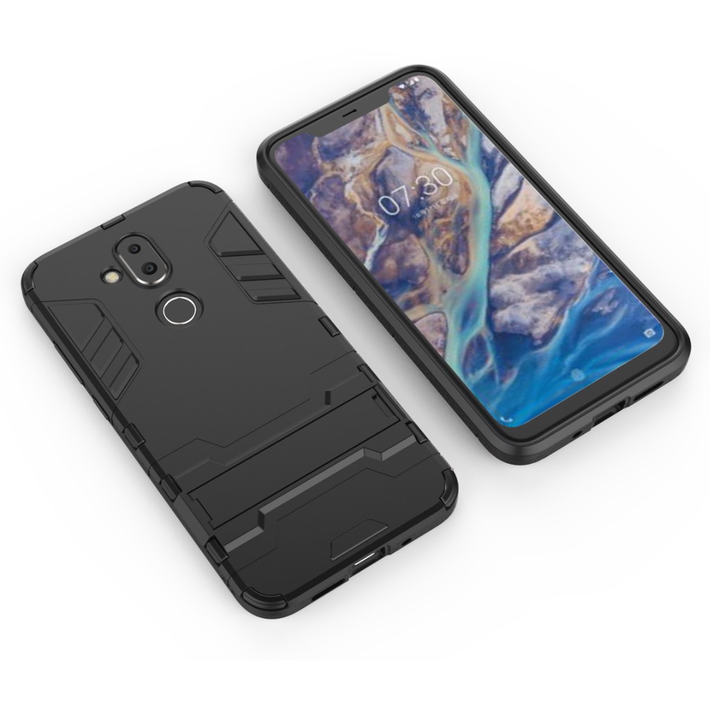 Nokia 8.1 Case Silicone TPU Hard Plastic Armor Back Cover Nokia 8.1 Nokia8.1 Shockproof Phone Casing