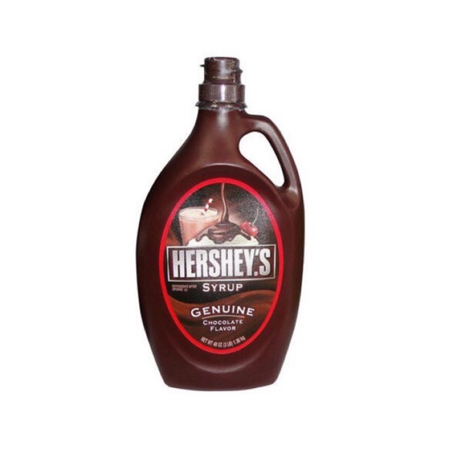 Sốt Chocolate/ Syrup socola Hershey chai lớn 1,36kg