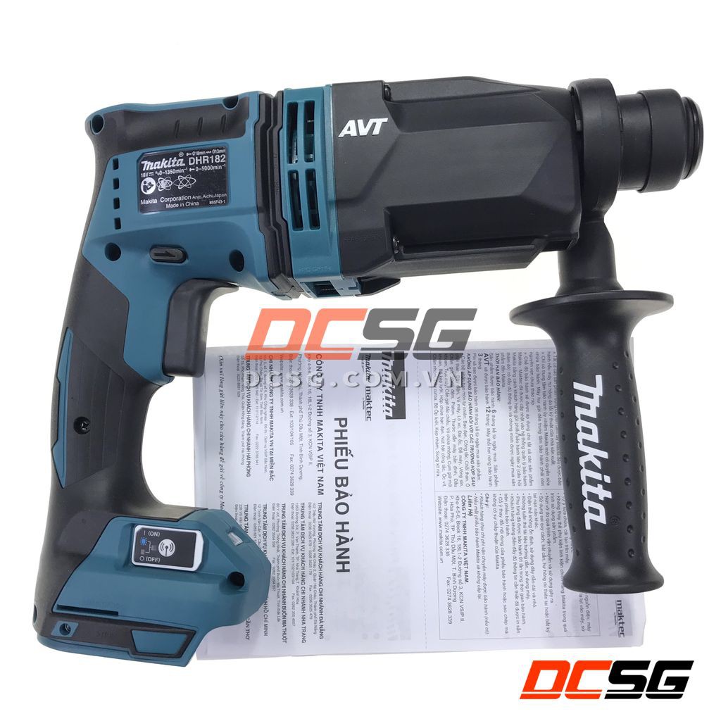 Máy khoan bê tông dùng pin 18V Makita DHR182Z (thân máy tách bộ) | DCSG