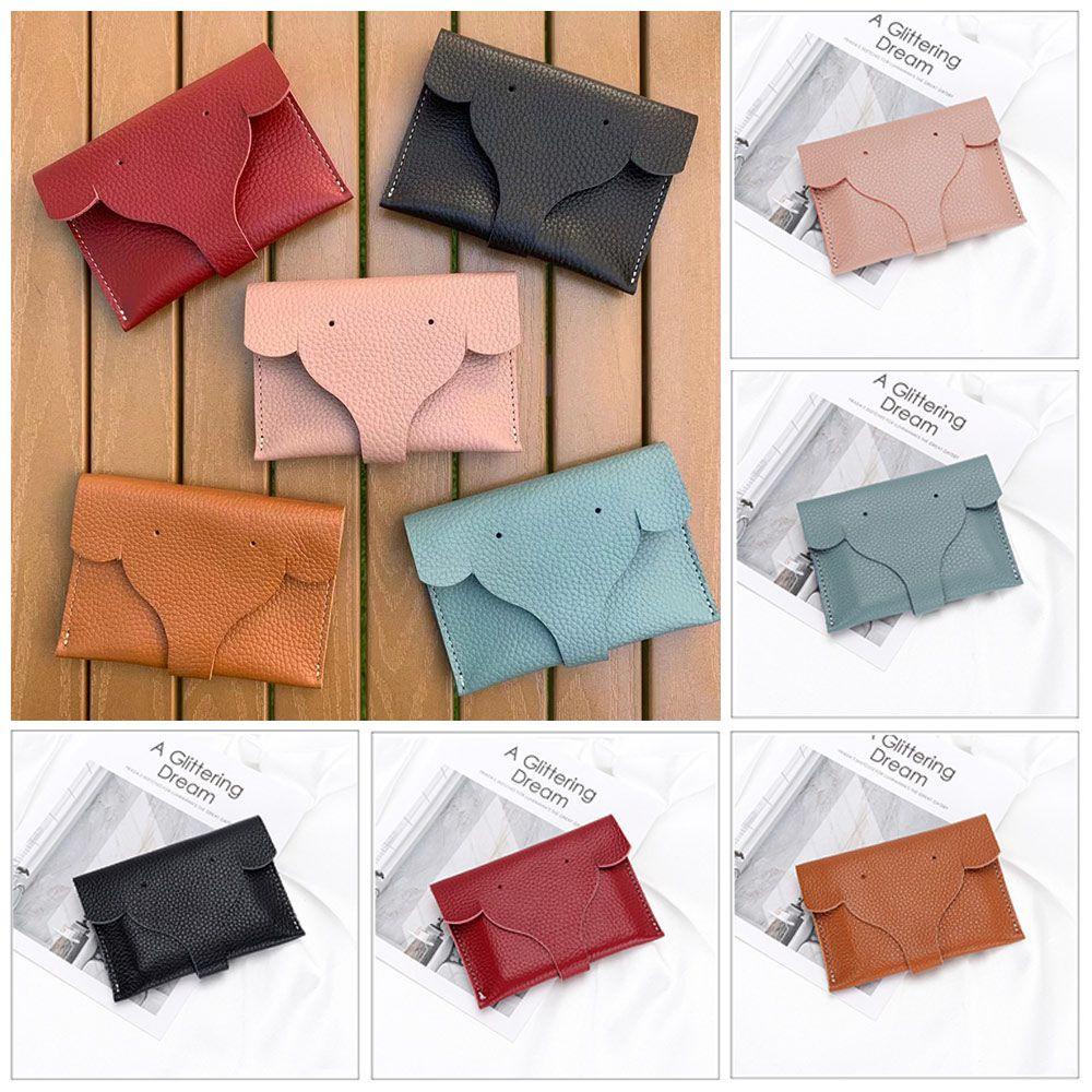 Ví Đựng Tiền Xu / Thẻ Cỡ Nhỏ Họa Tiết Chú Voi Hoạt Hình Dễ Thương Cho Học Sinh