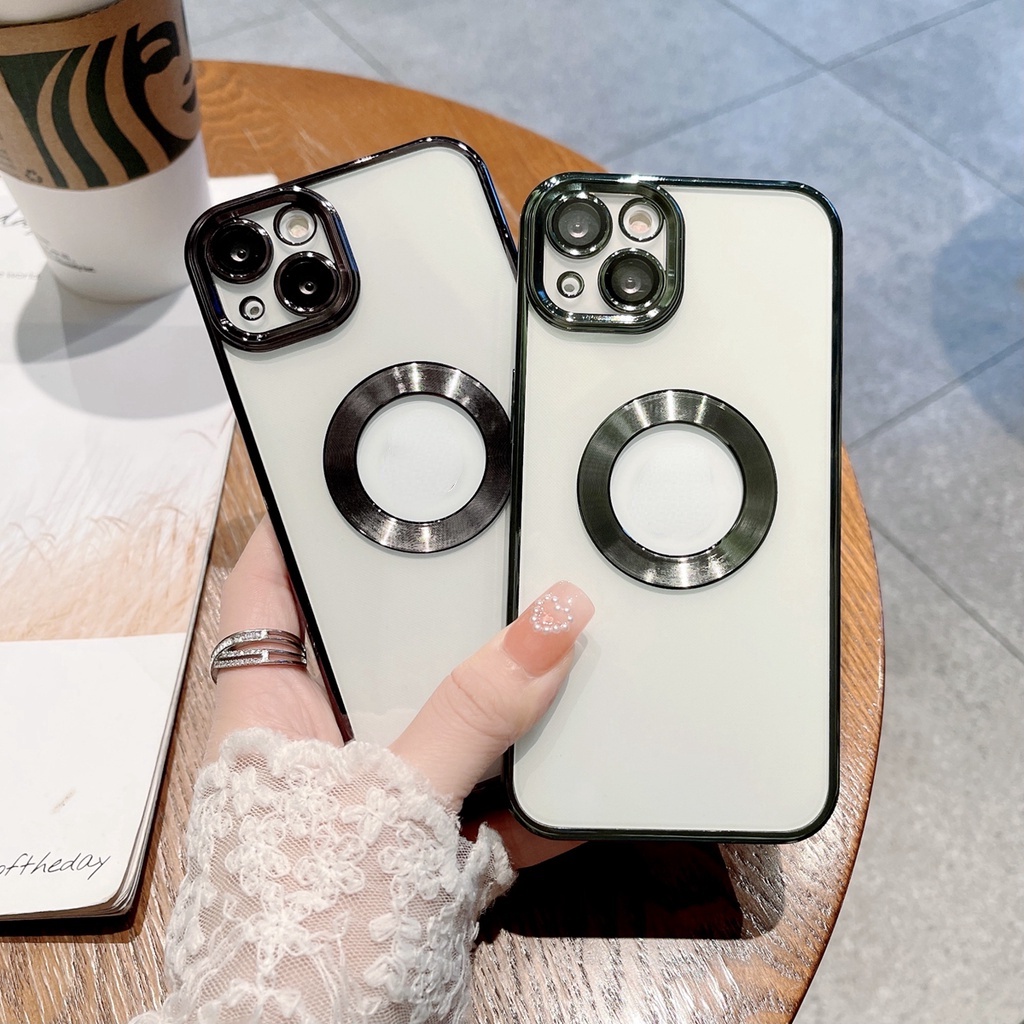 Ốp Điện Thoại Silicon Mềm Trong Suốt Mạ Viền 6D Sang Trọng Dành Cho iPhone 11 Pro MAX