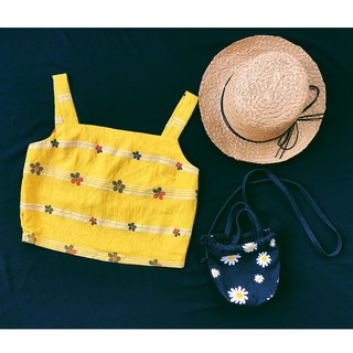ÁO CROPTOP NỮ CHẤT ĐŨI THÔ SIÊU MÁT MỊN