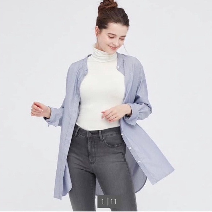Áo giữ nhiệt cổ lọ Heattech Nữ Uniqlo - Nhật Bản