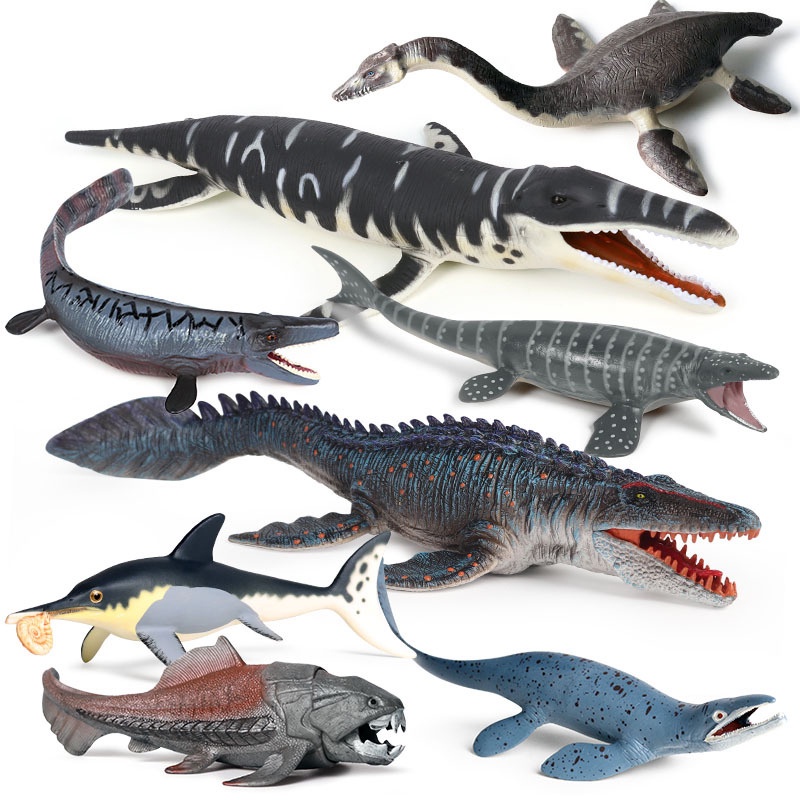 Đồ trang trí Đồ Chơi Khủng Long Mosasaurus Plesiosaur Cổ Điển Dành Cho Trẻ