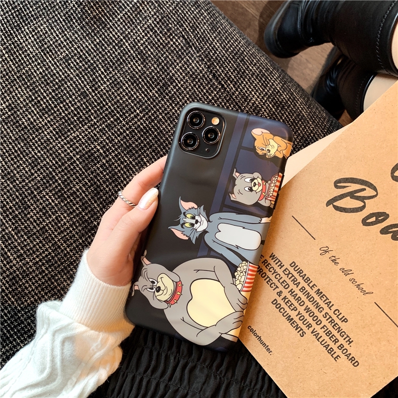 Ốp điện thoại in hình mèo Tom đáng yêu nhiều mẫu mã cho điện thoại iPhone 11 Pro MAX i7 i8 plus XR XS MAX | BigBuy360 - bigbuy360.vn