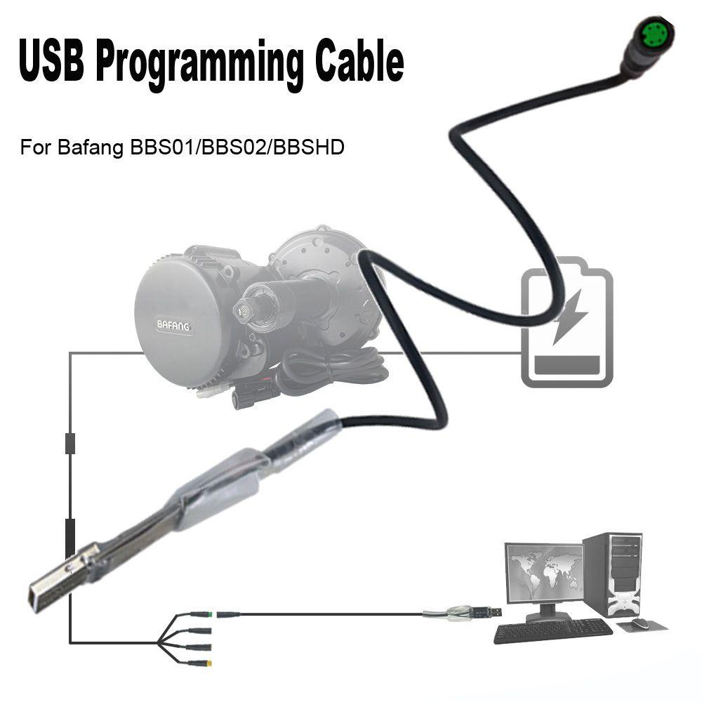 Dây Cáp Lập Trình Cổng USB BBS01 / BBS02 / BBSHD Chuyên Dụng Dành Cho Xe Scooter
