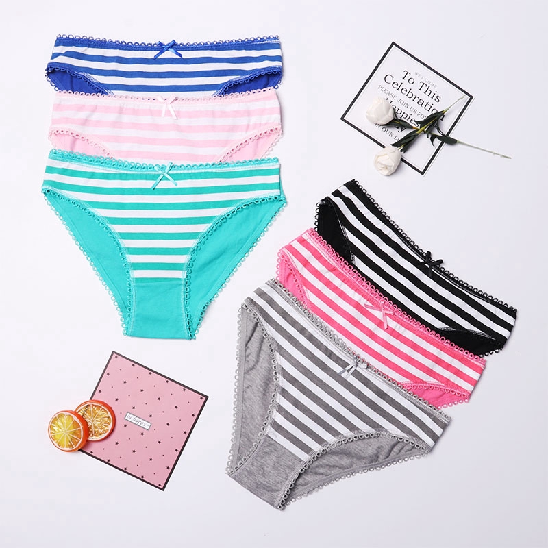 Set 5 quần lót cotton ECMLN thời trang cho nữ