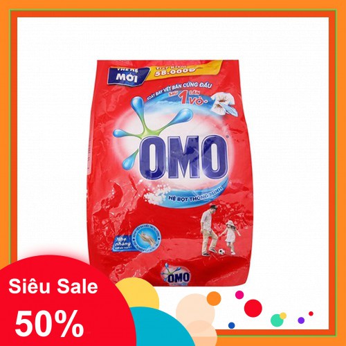 [Xả Kho]-Xà Bông Omo 1,2KG-Bột Giặt Omo[Giá Tốt Nhất]