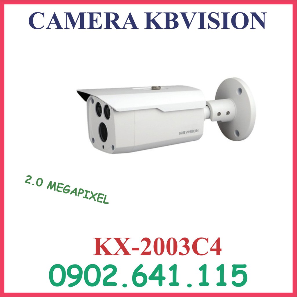 Camera 4 in 1 hồng ngoại 2.0 Megapixel KBVISION KX-C2003S5