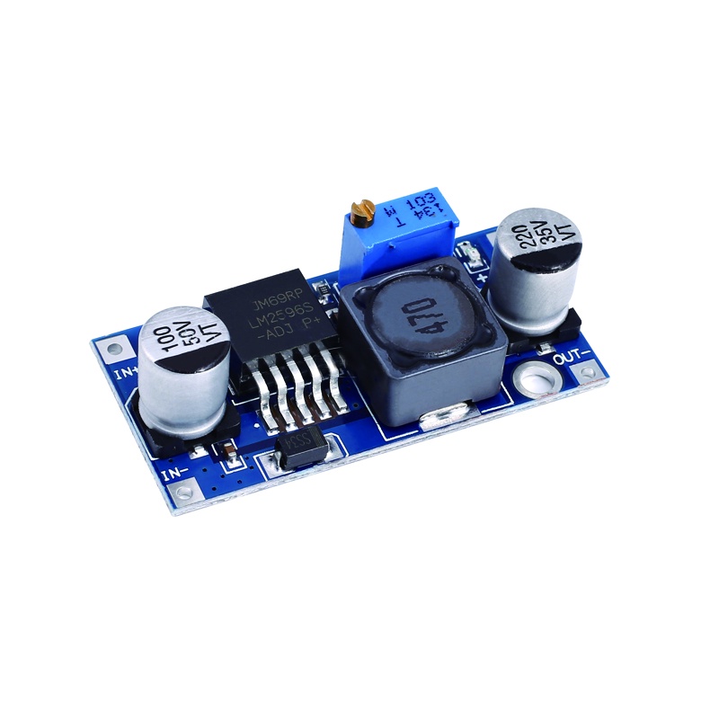 Module điều chỉnh hạ điện áp chuyên dụng 3A LM2596 LM2596S ADJ 5V/12V/24V