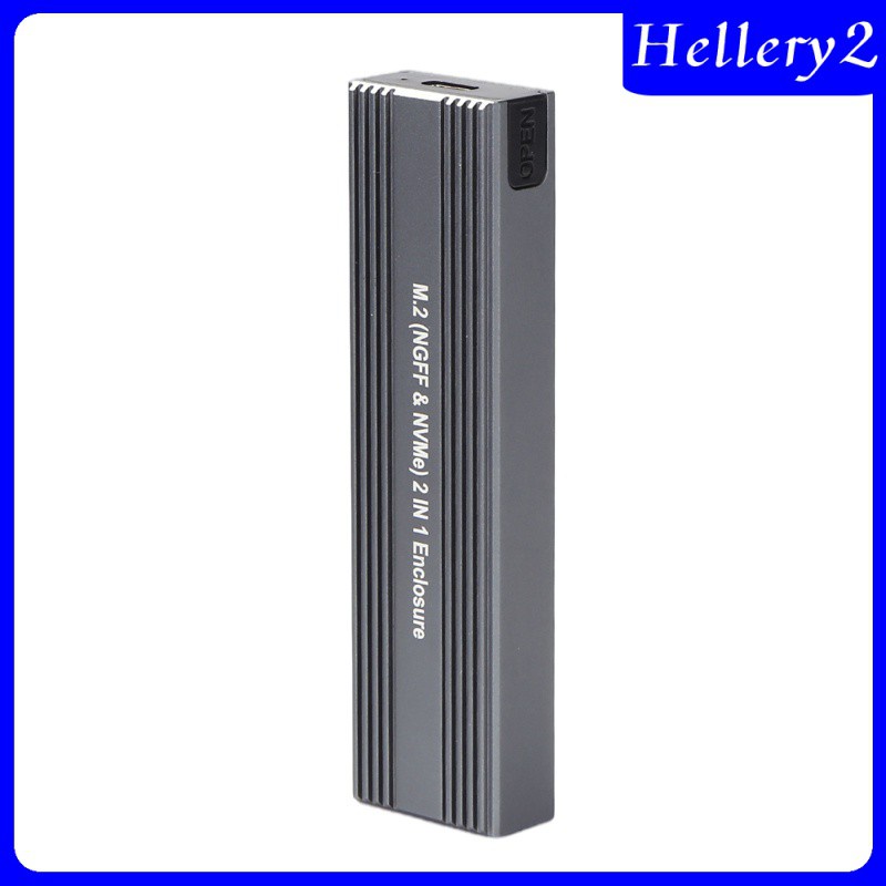 [HELLERY2] Hard Drive Box M2 SATA SSD to USB 3.0 SSD Disk External Enclosure Adapter