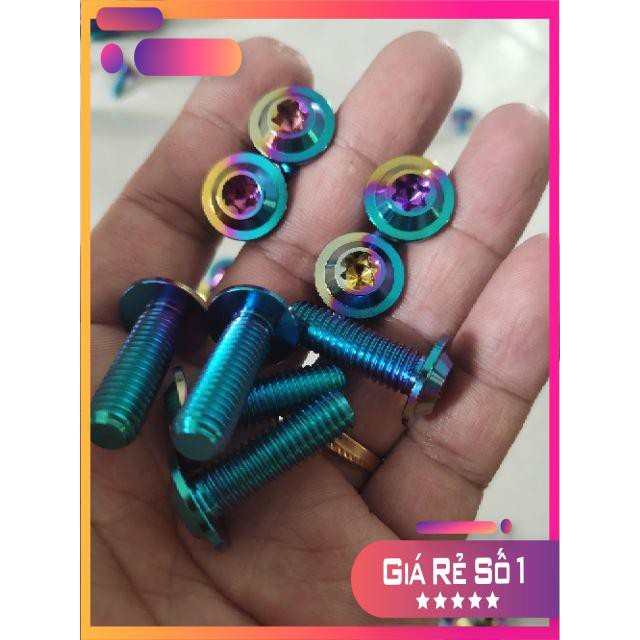 Ốc đĩa 8li25 màu như hình gắn pas heo honda và đĩa các loại xe