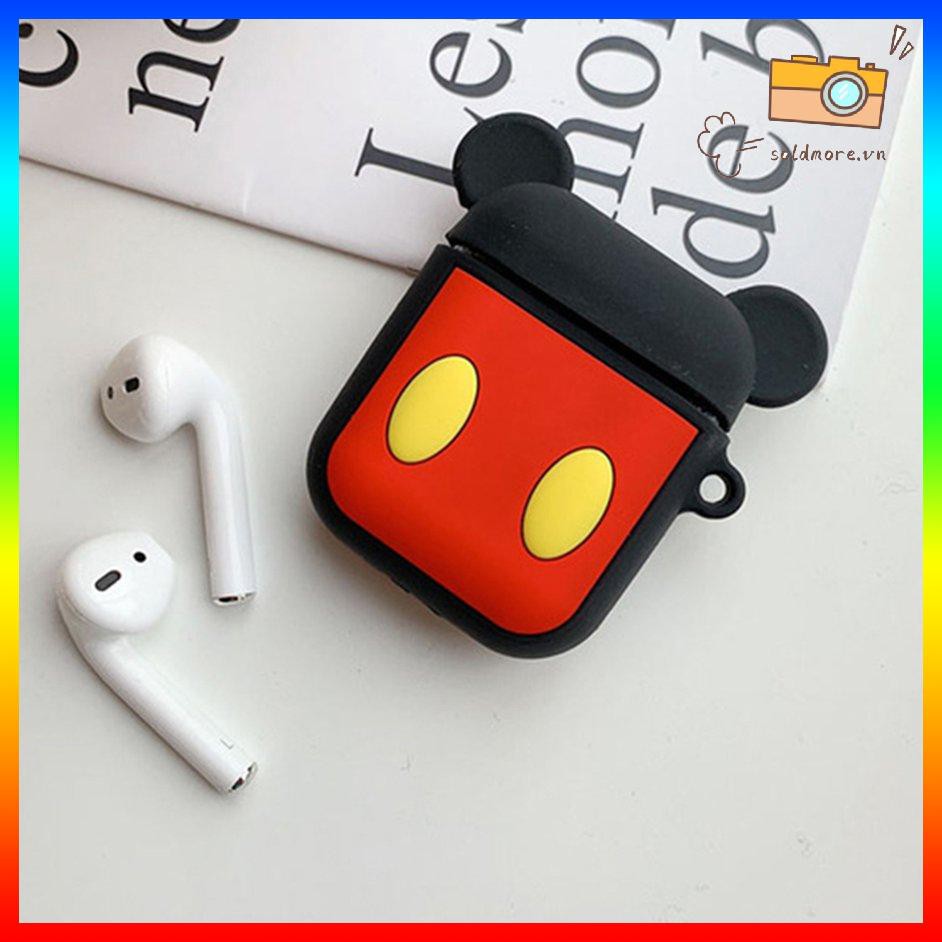 Vỏ Bảo Vệ Hộp Sạc Tai Nghe Airpods Họa Tiết Hoạt Hình Xinh Xắn