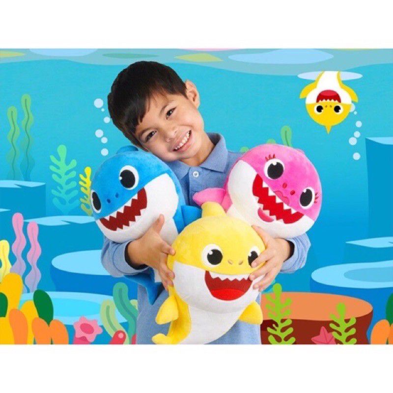 Cá Mập Baby Shark Nhồi Bông,Thú Nhồi Bông Cá Mập BaBy Shark Siêu Hot Ngộ Nghĩnh Dễ