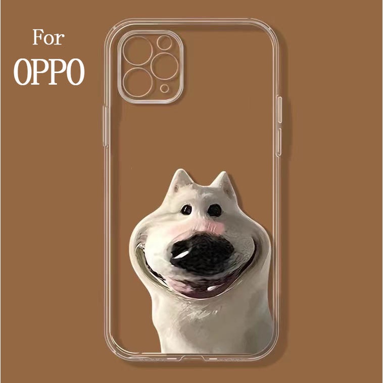 Ốp Điện Thoại Mềm In Hình Chú Chó Cho Oppo A32 / 33 / 72 / 92 4G / 55 / 56 / 57 / 5S / 3S / 12 / 9 / 7pro / 2F / 92S / 54 / 74 / 95 /