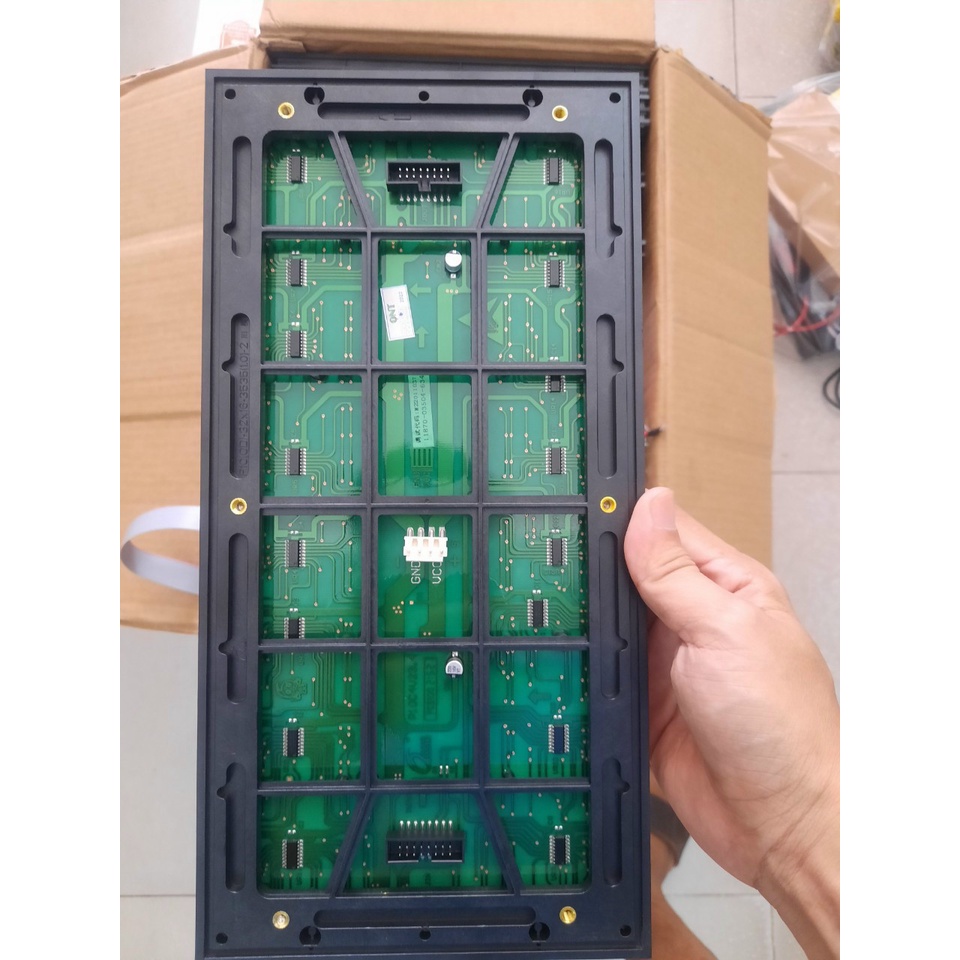 led ma trận P10 đỏ ngoài trời