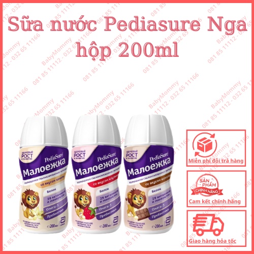 Sữa nước Pediasure Nga hộp 200ml [date 29/09/2023]