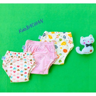 10 Quần Bỏ Bỉm cao cấp GOODMAMA Size 80-90-100. cho bé 5-17 Kg