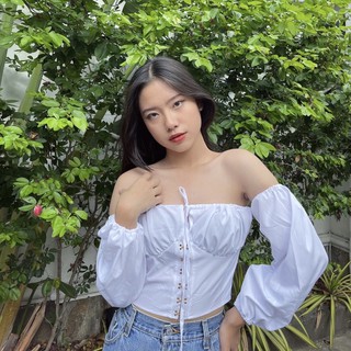 Áo Trễ Vai Thắt Dây