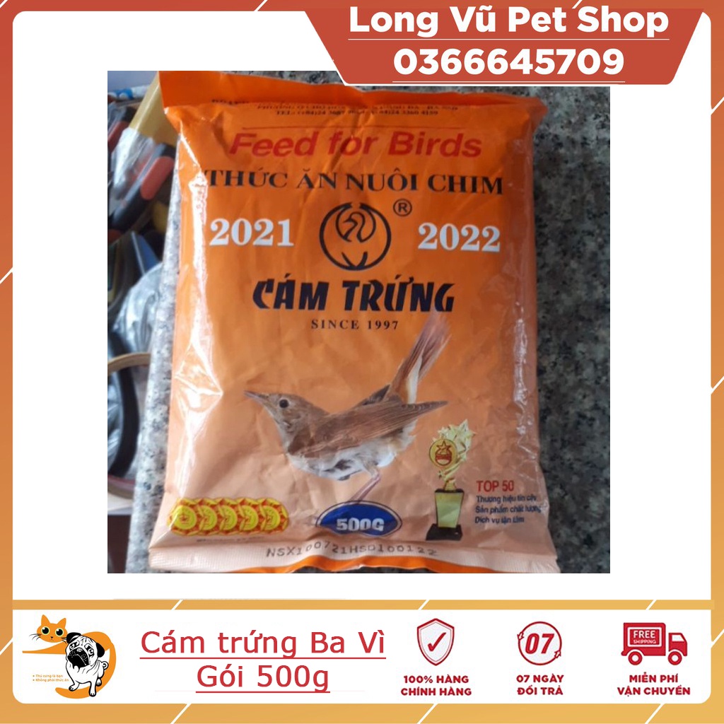 Cám trứng cho tất cả loại chim – Thức ăn nuôi chim cảnh 500g