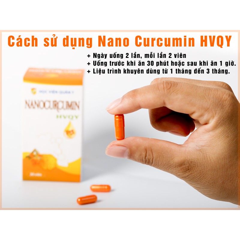 [CHÍNH HÃNG] Viên Uống NANO CURCUMIN - HỌC VIỆN QUÂN Y