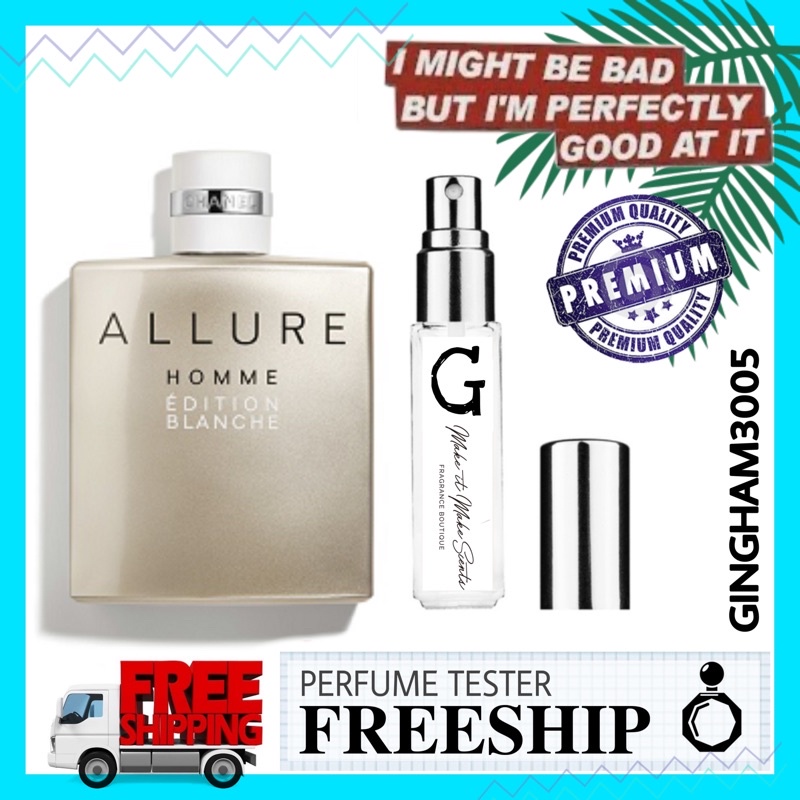 ✦GH✦ Nước Hoa Nước hoa chính hãng Chanel Allure Homme Edition Blanche Test 5ml/10ml/20ml