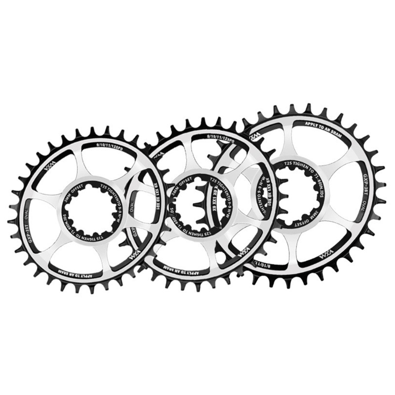 Nhông Xích Hình Oval 32t 34t 36t Cho Sram Gxp Xx1 Eagle X01 3mm