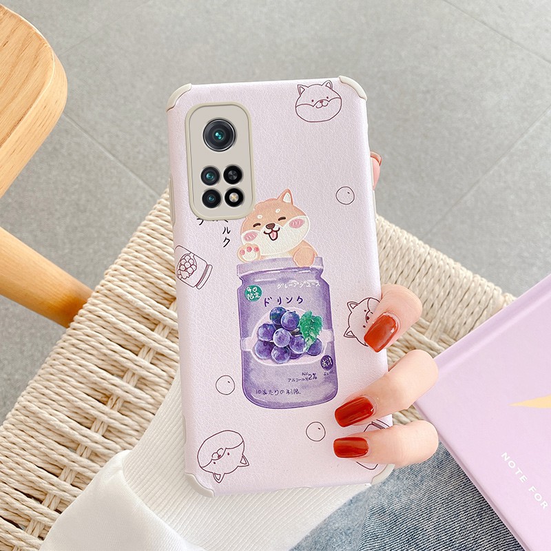 Ốp điện thoại mềm in hình chú cún 3D cho Xiaomi Mi 11 9 10 9t Pro Redmi 9T K30 20 7 Pro Note 9 8 7 Pro