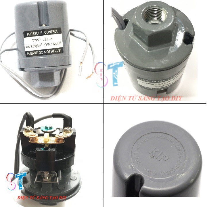 Relay Điều Áp Máy Bơm Nước Tăng Áp JSK-3 KIP