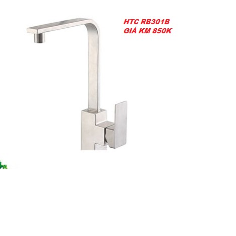 Voi rửa bát nóng lạnh inox HTC RB 301 B