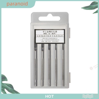 Bộ 5 Dụng Cụ Đục Lỗ Dây Nịt Da