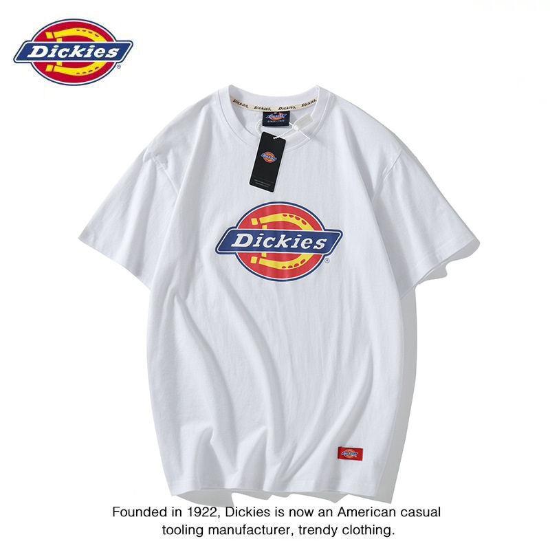 Áo Thun Tay Ngắn Cổ Tròn In Chữ Dickies Thời Trang Xuân Hè Phong Cách Nhật Bản 2022