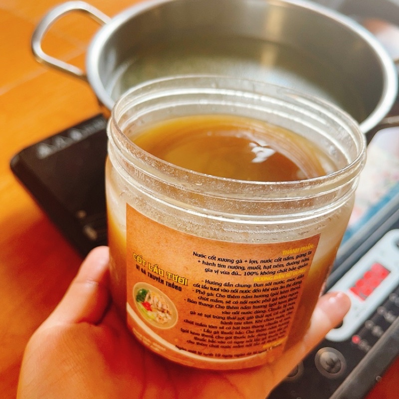 Cốt phở gà,lẩu gà gia truyền hũ chế được 8-10 tô