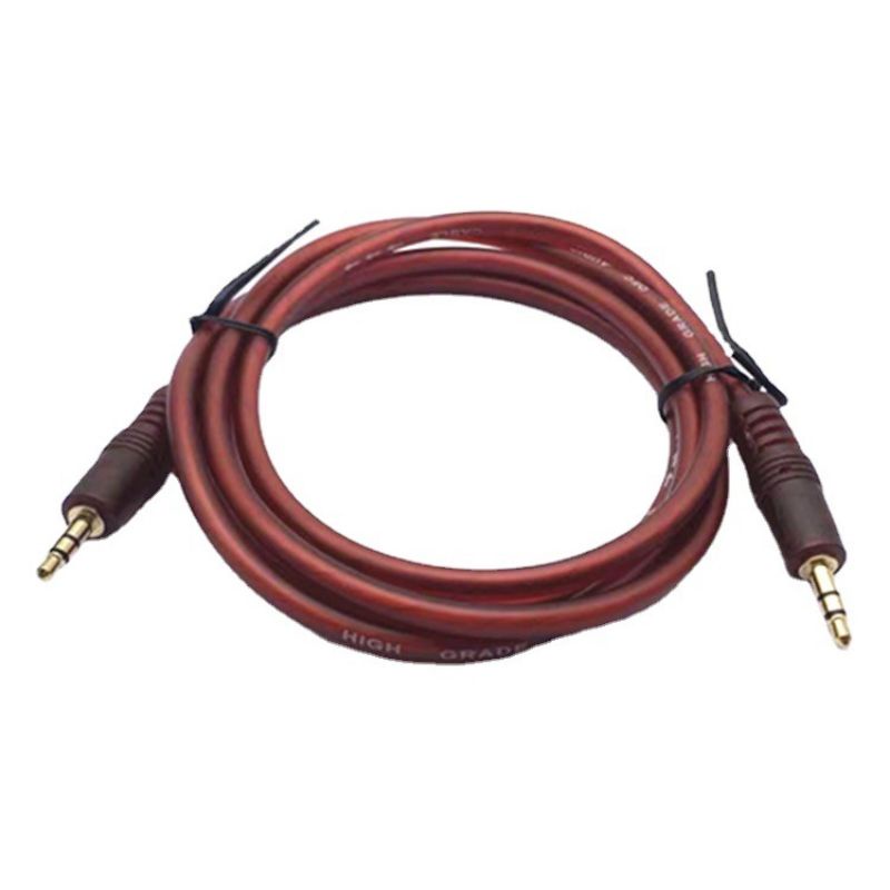 Dây cáp Audio  đầu 3.5 mm đầu hoa sen RCA cao cấp mạ vàng 24K dài 3M