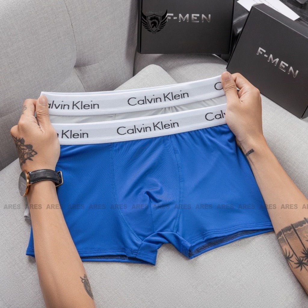 Quần lót nam, quần boxer nhiều màu chất thun lạnh mềm mịn siêu mát, thấm hút mồ hôi - DAS 01 - ARES SHOP